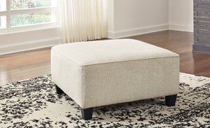 Abinger Oversized Accent Ottoman - Natural
