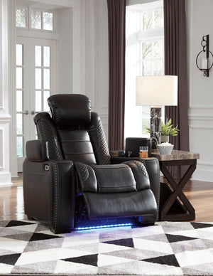 Party Time Power Recliner - Midnight