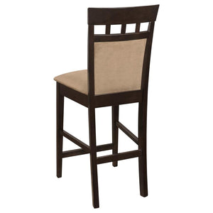 Gabriel 5-piece Square Counter Height Dining Set - Cappuccino