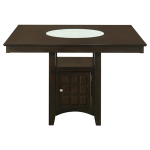 Gabriel 7-piece Square Counter Height Dining Set - Cappuccino