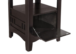 Lavon 5-piece Oval Counter Height Dining Set - Espresso