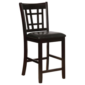 Lavon 5-piece Oval Counter Height Dining Set - Espresso