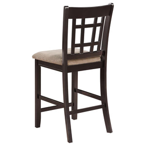 Lavon 5-piece Oval Counter Height Dining Set Light - Chestnut