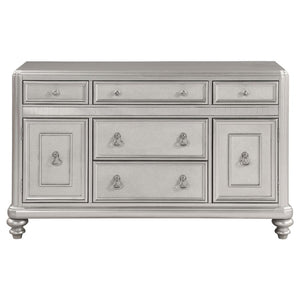 Bling Game Dining Sideboard Buffet Cabinet - Metallic Platinum