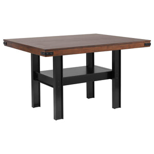 Patterson 5-piece Counter Height Dining Set - Mango Oak