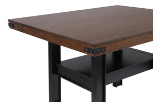 Patterson 7-piece Counter Height Dining Set - Mango Oak