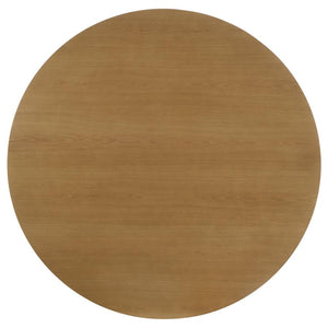 Hartville 60-inch Round Dining Table - Natural Light Brown