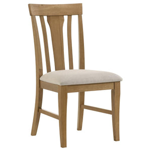 Hartville Dining Side Chair - Natural Light Brown (Set of 2)