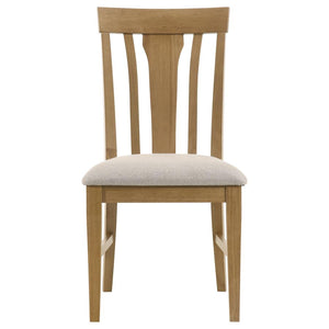 Hartville Dining Side Chair - Natural Light Brown (Set of 2)