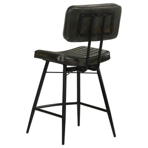 Partridge 5-piece Counter Dining Set - Sheesham and Espresso