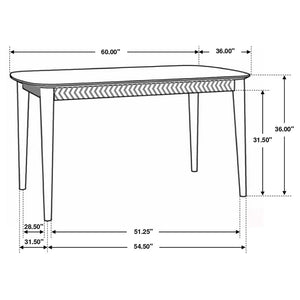 Partridge 7-piece Counter Dining Set - Sheesham and Espresso