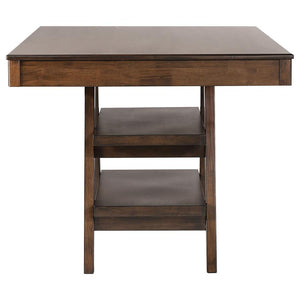 Dewey 5-piece Rectangular Dining Table Set - Walnut