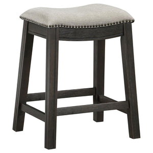 Elliston 5-piece Counter Height Dining Table Set - Dark Grey