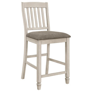 Sarasota 5-piece Drop Leaf Counter Dining Set - Rustic Cream