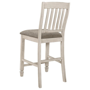 Sarasota 5-piece Drop Leaf Counter Dining Set - Rustic Cream