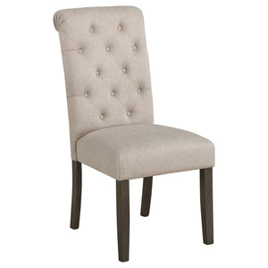 Balboa Fabric Upholstered Dining Side Chair - Beige (Set of 2)