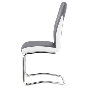 Brooklyn Upholstered Dining Side Chair - Grey (Set of 4)