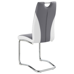 Brooklyn Upholstered Dining Side Chair - Grey (Set of 4)