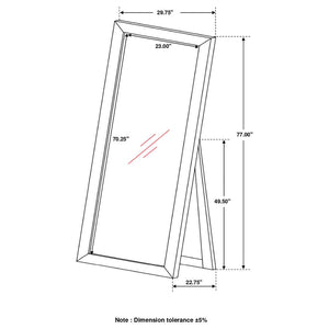 Phoenix Rectangular Standing Floor Mirror