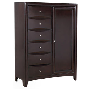 Phoenix 8-drawer Bedroom Chest - Cappuccino