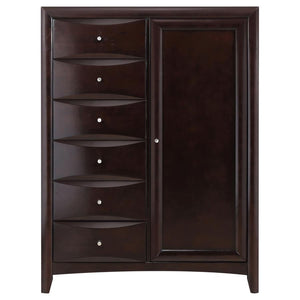 Phoenix 8-drawer Bedroom Chest - Cappuccino