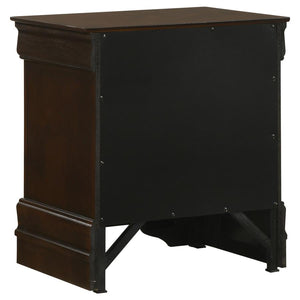 Louis Philippe 5-piece Twin Bedroom Set - Cappuccino