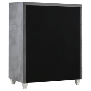 Deanna 5-drawer Bedroom Chest - Grey