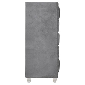 Deanna 5-drawer Bedroom Chest - Grey