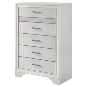 Miranda 5-drawer Bedroom Chest - White