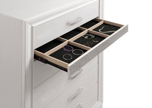 Miranda 5-drawer Bedroom Chest - White