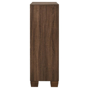 Brandon 5-drawer Bedroom Chest - Warm Brown