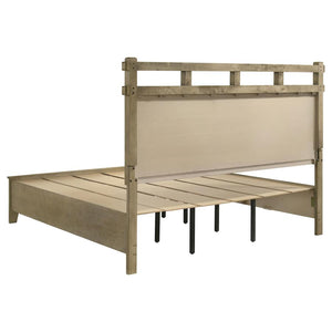 Hazlewood 59-inch Eastern King Storage Bed - Vineyard Oak