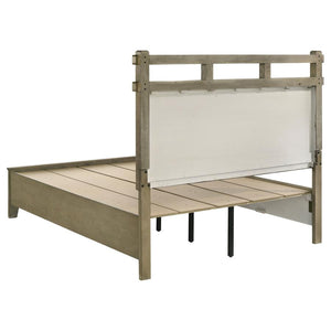 Hazlewood 59-inch Queen Panel Storage Bed - Vineyard Oak
