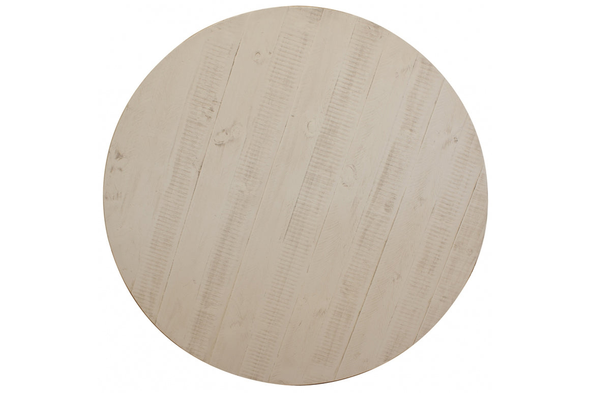 Bonanza Round Dining Table - Ivory