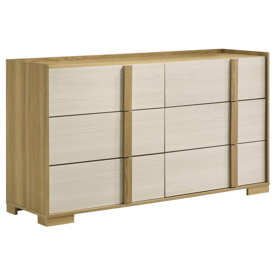 Hyland 6-drawer Dresser - Natural
