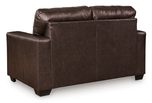 Santorine Loveseat - Dark Brown