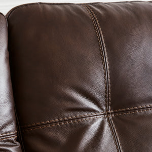 Santorine Loveseat - Dark Brown