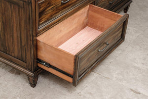 Avenue 8-drawer Bedroom Chest - Weathered Burnished Brown (Discontinued)