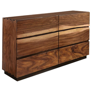 Winslow 6-drawer Dresser - Smokey Walnut
