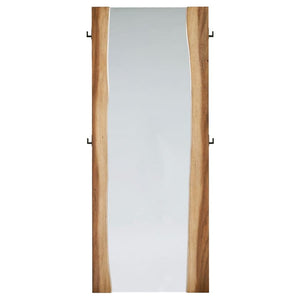 Winslow 31 x 76 Inch Standing Floor Mirror - Smokey Walnut