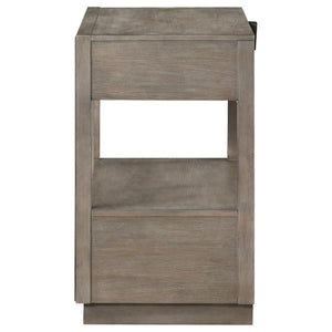 Durango 2-drawer Nightstand Bedside Table - Washed Oak