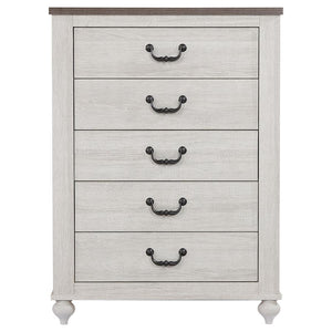 Stillwood 5-drawer Bedroom Chest - Vintage Linen