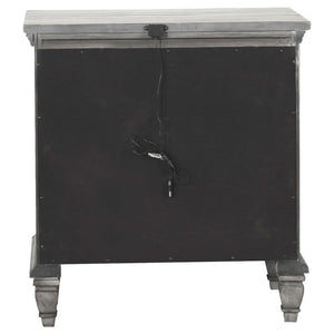 Avenue 3-drawer Nightstand - Weathered Grey (Discontinued)