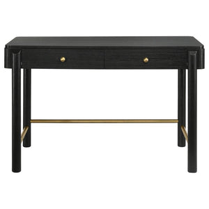 Arini 2-drawer Vanity Desk Makeup Table - Black