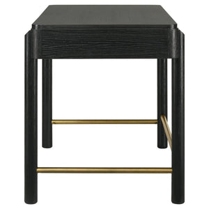 Arini 2-drawer Vanity Desk Makeup Table - Black