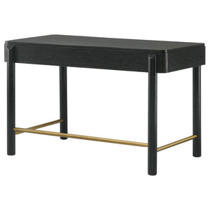 Arini 2-drawer Vanity Desk Makeup Table - Black