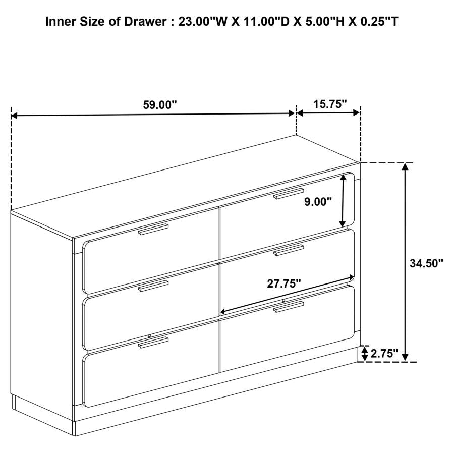 standard dresser dimensions IKEA VIHALS 6-drawer dresser, white/anchor/unlock function, 55 1/8x18 1/2x29 1/2 Assembly required Dresser Dimensions Guide: Finding the