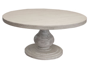 Bonanza Round Dining Table - Ivory