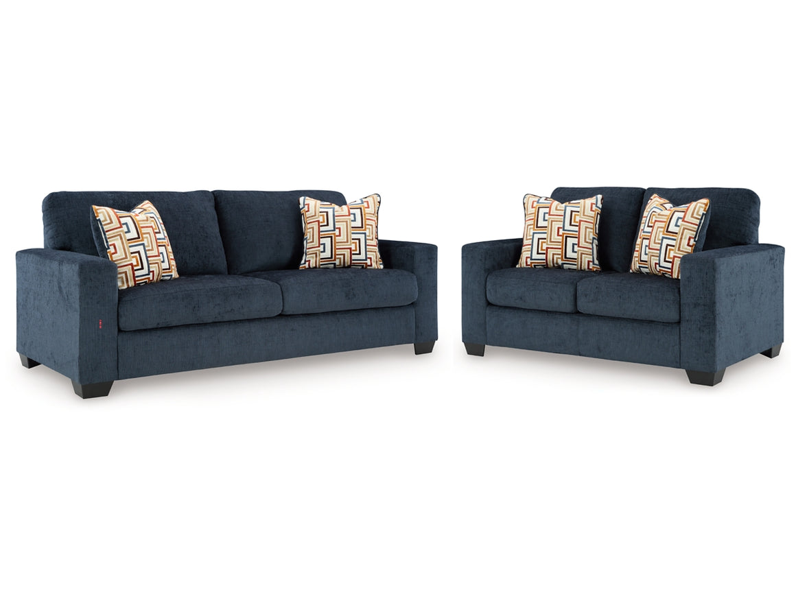 Aviemore Sofa and Loveseat, Ink, large