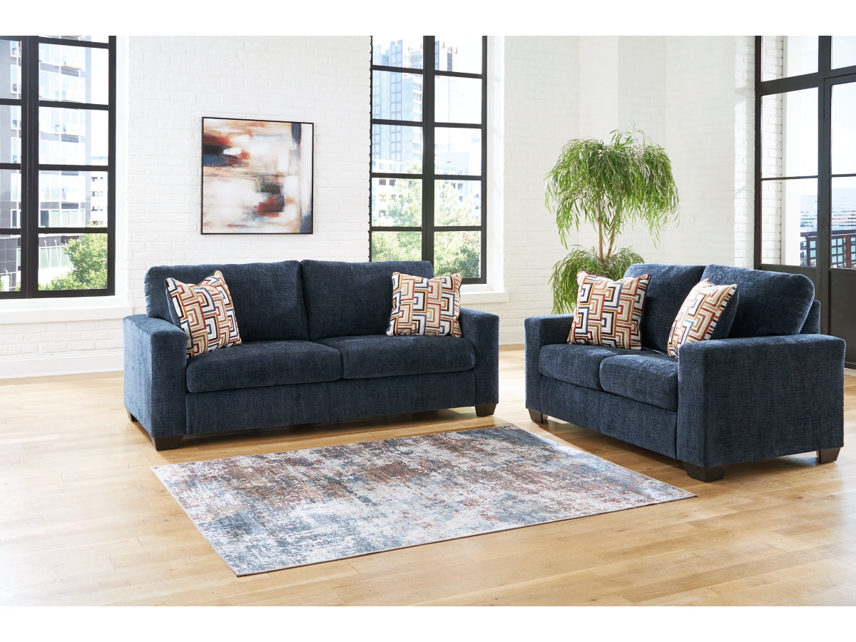 Aviemore Sofa and Loveseat, Ink, large